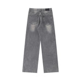 Men Jeans Loose Old All-Matching