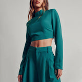 Women Co-Ords Autumn and Winter Fashion Women's Wear Sweatshirt Wide-Leg Pants