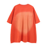 Men T-Shirt Gradient Oversize Versatile