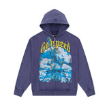 Godspeed Hoodie Autumn GOD Skull Letter Print Zip Hooded Sweater