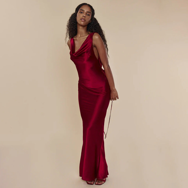 Women Dress Fashion Sexy Hot Girl Evening Dress