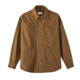 Unisex Shirt Retro Solid Color Simple