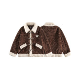 Unisex Coat Plush Coat Winter Cotton Dress