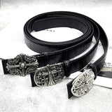 Chh Chrome Heart Belt CH Crocodile Cross