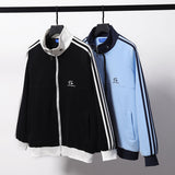 Women Jackets College Style Casual Sports Jacket Vintage
