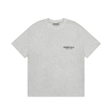Fog Essentials T Shirts Spring/Summer FOG Double Line Letter Pattern Crew Neck Short Sleeves