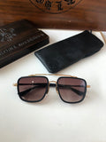 Chrome Hearts Sunglasses Fashion Titanium Large Frame Square Pull Wind Sunglasses