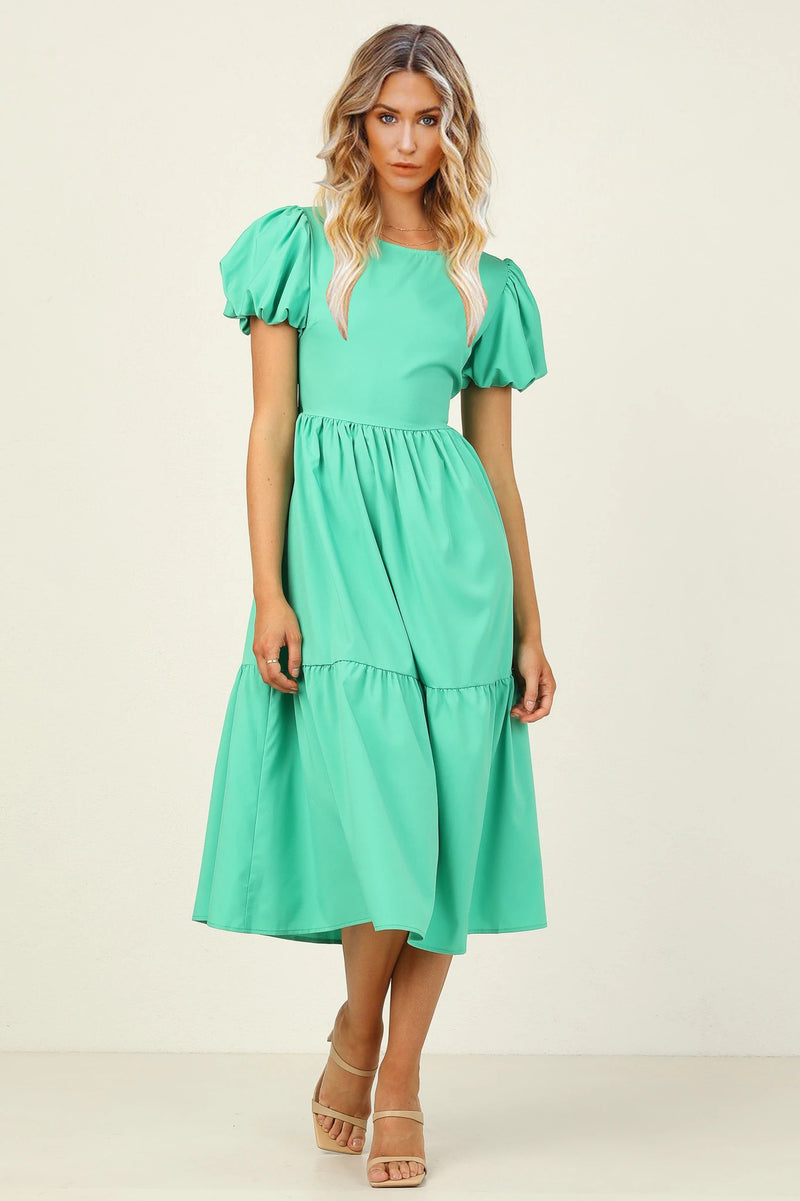 Women Dress Summer Simple Graceful Dress