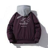 Men Vintage Jackets Spring Simple Embroidered Baseball Suit Flight Suit