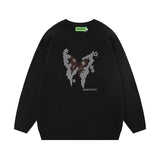 Women Sweater Couple Sweater Knitted Top for Men and Women