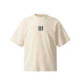 Unisex T-Shirts RR123 Flame Print Loose Casual T-Shirt