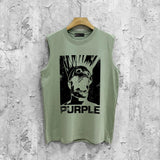 Purple Brand Tank T Shirts Sleeveless T-shirt Vest
