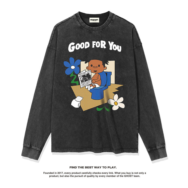 Unisex Long Sleeve Shirt Men