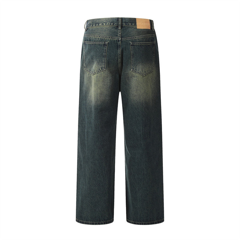 Men Jeans Loose Retro Jeans