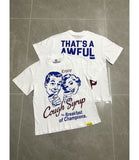 Cough Syrup T Shirts Direct Injection Hot Diamond Short Sleeves