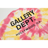 Unisex T-Shirts GALLERY DEPT Tie-Dye Loose Casual T-Shirt