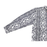 GUILTYPARTIES TIGER Shirts 21AW Classic Snake Print Long Sleeve Shirt