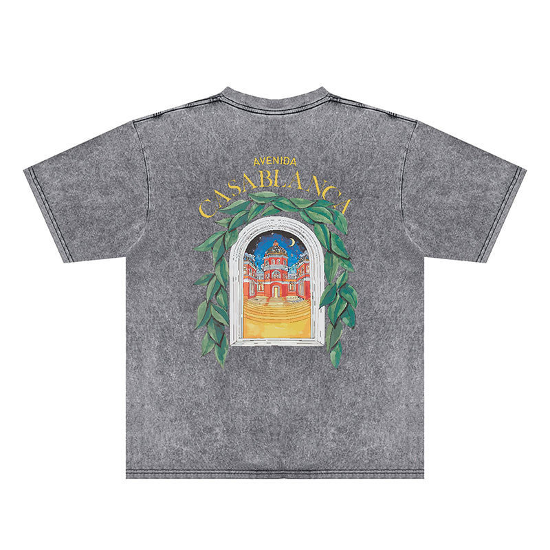 Casablanca Distressed T-Shirt