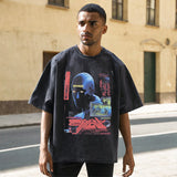 Mens Vintage T Shirt Short Sleeve T-Shirt Men's and Women's