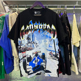 Godspeed T Shirts Beach Road Racing Printed Cotton Casual Short Sleeves Men and Women