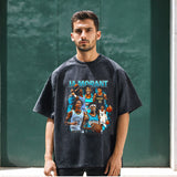 Mens Vintage T Shirt Short Sleeve T-Shirt Men