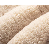 Women Cotton Coat Imitation Lamb Wool Stand Collar Loose Casual Thickening