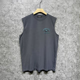 Amiri tank top earth letter printing