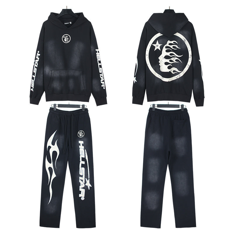 Hellstar Hoodie And Pants Two-Piece Set
