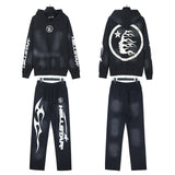 Hellstar Hoodie And Pants Two-Piece Set