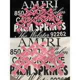 Amiri T Shirts Fashion Print Couple High Street