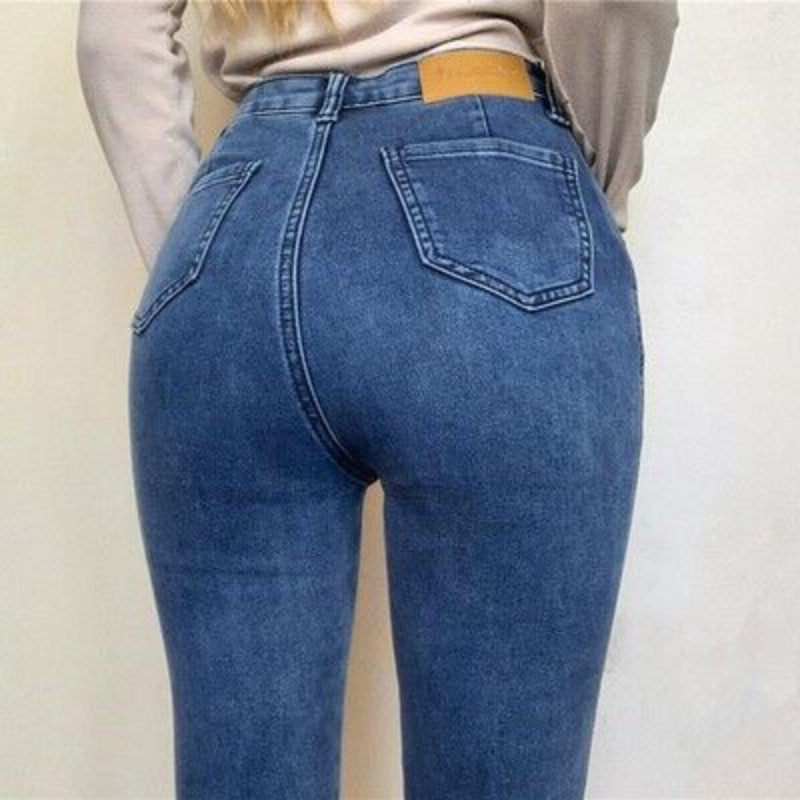 Women Jeans Elastic Skinny Slimming
