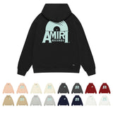Amiri Hoodie Printed Trendy Pure Cotton