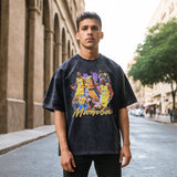 Men's Vintage T Shirt Short Sleeve T-Shirt Men's Half Sleeve