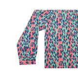 GUILTYPARTIES TIGER Shirts Casual leopard print long-sleeved shirt