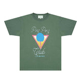 Casablanca T Shirts Fashion Print Street