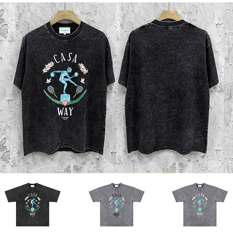 Casablanca Distressed T-Shirt