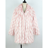 Women Fur Jacket Fashion Plush Coat