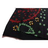 Black Christmas Sweater Vintage Paisley Sweaters Hooded Sweater