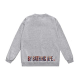 Bathing ape Crew neck sweatshirt