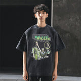 Mens Vintage T Shirt Retro Shirt Men's Casual