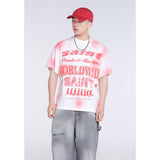 Unisex T-Shirts Saint Michael Fashion Loose Tee