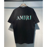 Amiri T Shirts Fashion Print Couple High Street