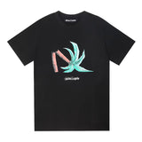 Palm Angels T Shirts Coconut Letter Print Short-Sleeve T-shirt Men 'S Half Sleeve