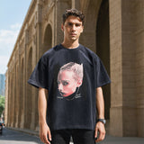 Men's Vintage T Shirt Short Sleeve T-Shirt Men's and Women's Shirts