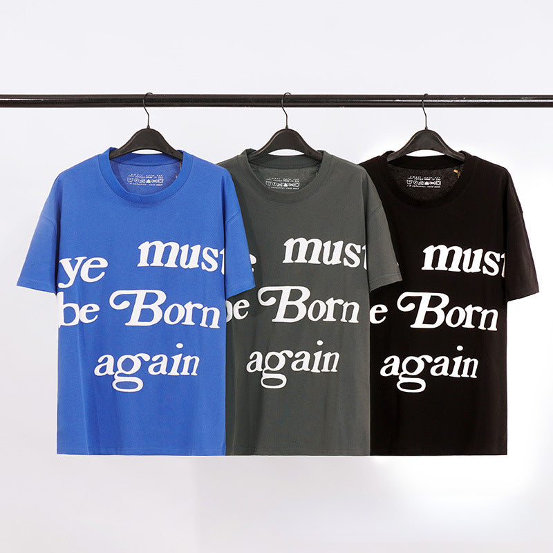 Cpfm T Shirt T-shirt Letter Short Sleeve Loose Couple