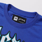 Godspeed T Shirts Astronaut Moon Landing Print Cotton Casual Short Sleeve Men and Women