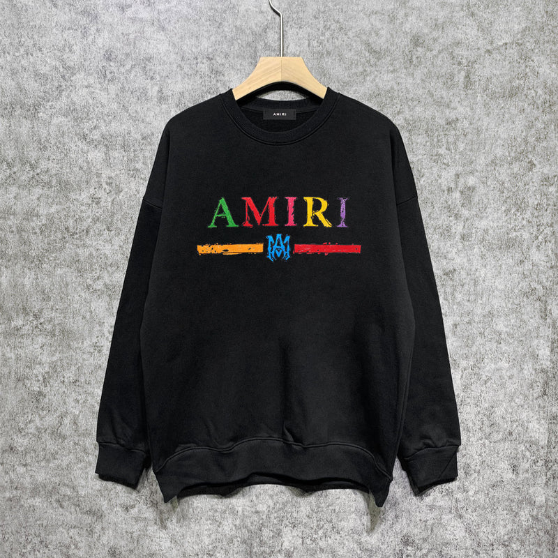 Amiri Sweatshirt Printed Trendy Pure Cotton