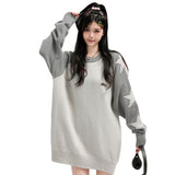Women Sweater Preppy Style Couple Knitted Top