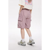 Unisex Shorts Large Pocket Loose Casual Pants Shorts Couple Style