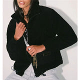 Women Cotton Coat Corduroy Loose Thick